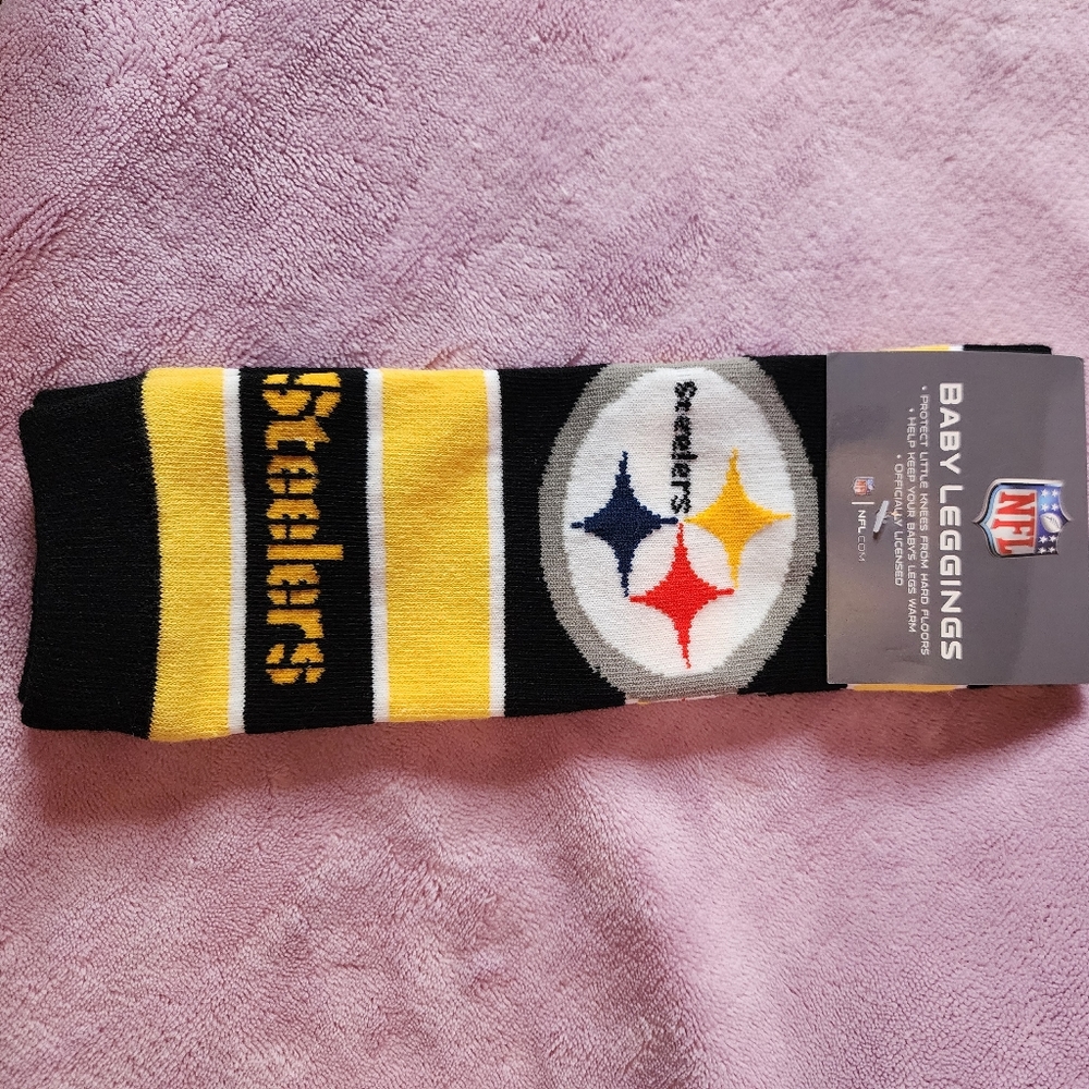 Pittsburgh Steelers Baby Leg Warmers